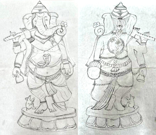 ganesha-sketches-500
